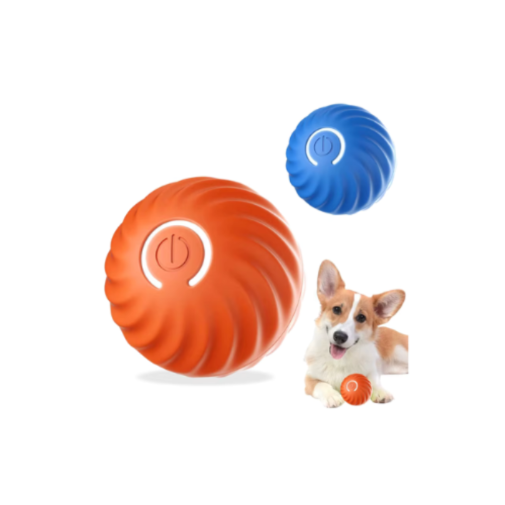 Palla Giocattolo per Animali domestici, movimento automatico e ricarica USB