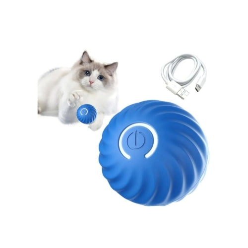 Palla Giocattolo per Animali domestici, movimento automatico e ricarica USB