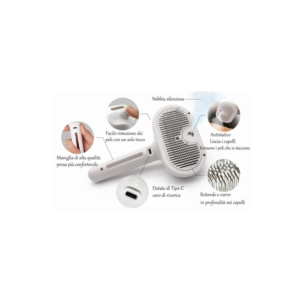 Spazzola a Vapore per Animali